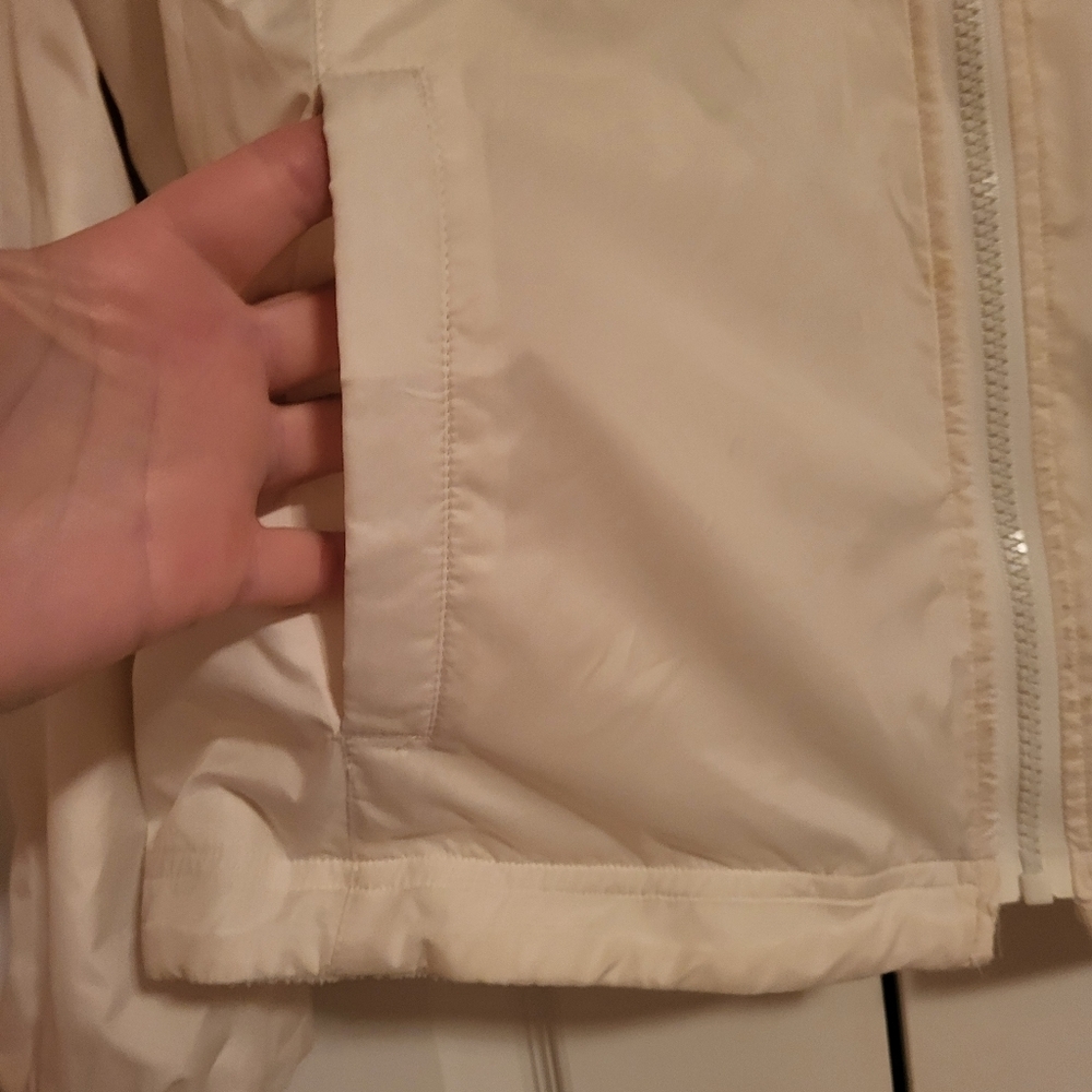 Reversible ivory fleece jacket - Picture 3 of 6